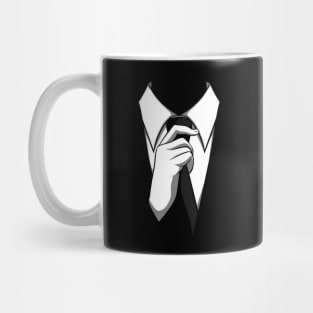 Anonymous suit Mug